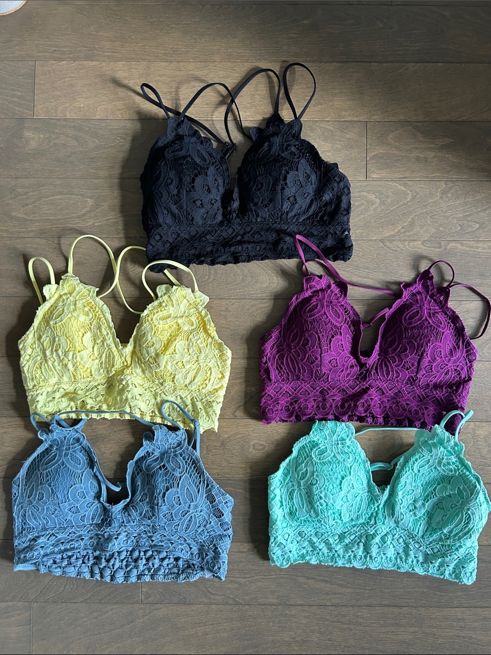 Multiple colours Lace Bralette